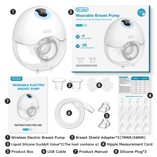 Zendova™ Premium Wearable Electric Breast Pump